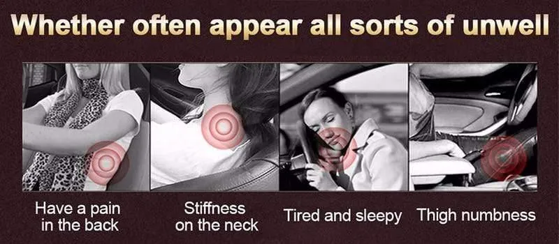 Auto Kissen 3D Memory Foam Auto Nackenkissen PU Leder Auto Sitzkissen Lordosenstütze Universal Rückenkissen Auto Zubehör