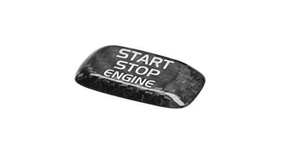 Auto Motor Start-Taste Carbon Faser Aufkleber Abdeckung Stop Schalter Schlüssel Dekor Auto Styling Für Volvo V40 V60 S60 XC60 s80 V50 V70 XC70