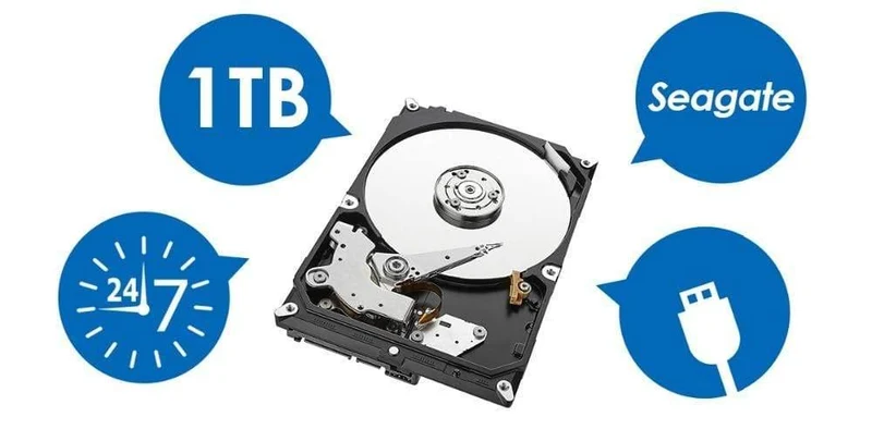 Überwachungskamera-System-Kit 4PCS 5MP HD IP-Kamera für den Außenbereich Wasserdichte CCTV-Videoüberwachung NVR-Set 1TB