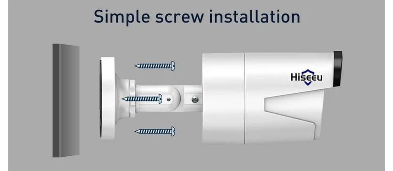 CCTV-System 8ch HD Wireless NVR-Kit 3TB HDD Outdoor IR Nachtsicht IP Wifi Kamera Sicherheitssystem Überwachung Hiseeu