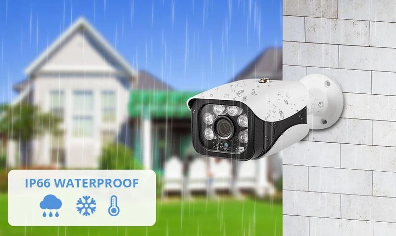Outdoor-Kamera CCTV-Videoüberwachungsset Home Security Camera System App anzeigen
