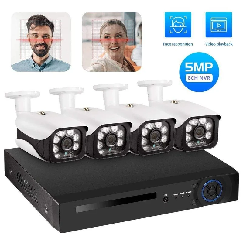 Outdoor-Kamera CCTV-Videoüberwachungsset Home Security Camera System App anzeigen