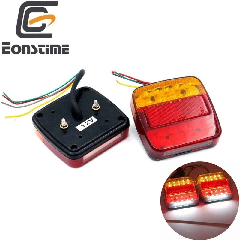 Trailer Trucks Rücklicht Auto 26LED Rücklicht Fahrtrichtungsanzeiger Rückleuchten Wasserdichte Rücklichtteile 12V
