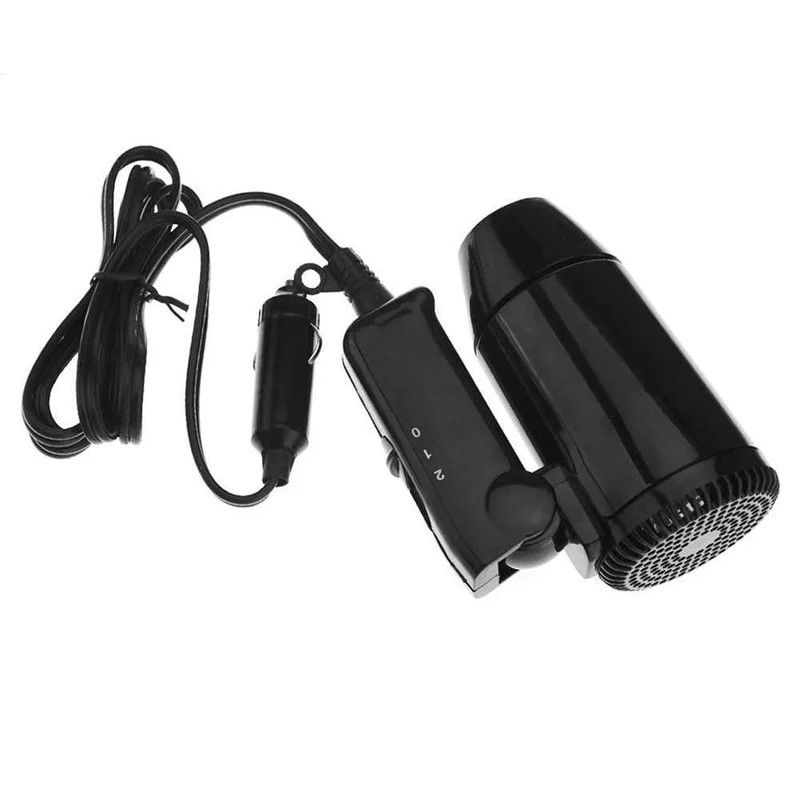 12V Portable Caravan Folding Fön Auto Haar Super Auto Travel Fön Schnelltrocknend für Wohnmobil-Boote