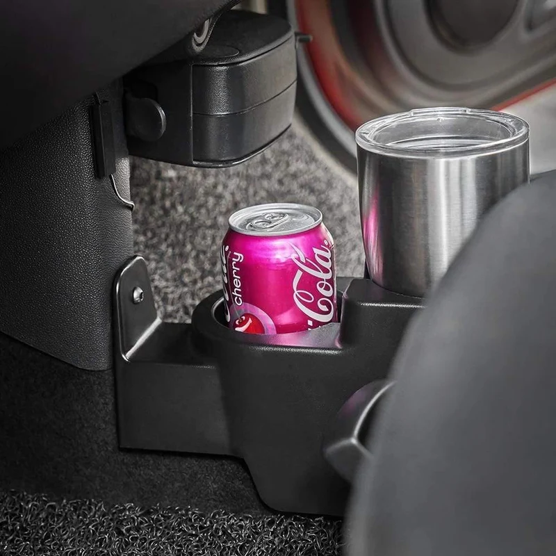 Getränkehalter fürs Auto, Becherhalterung, Mittelkonsole, doppelter tiefer Becherhalter für Smart Fortwo 451 2007-2015, Auto-Flaschen-Organizer