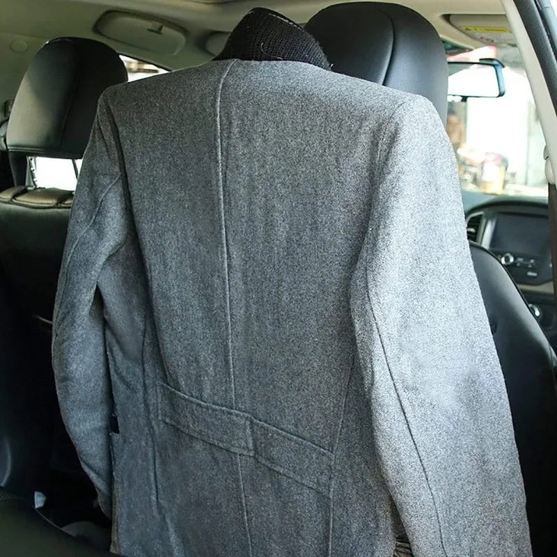 1 Stücke Chrom Metall Autositz Kopfstütze Garderobe Jacke Anzug Kleiderbügel