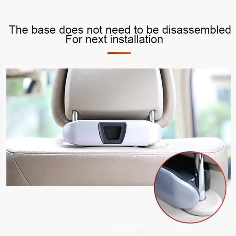 Auto Kleiderbügel Mutifunction Autositz Zurück Clip Kleidung Anzug Jacke Slip Hanger Folding Fahrzeug Verschluss Rücksitz Kleiderbügel