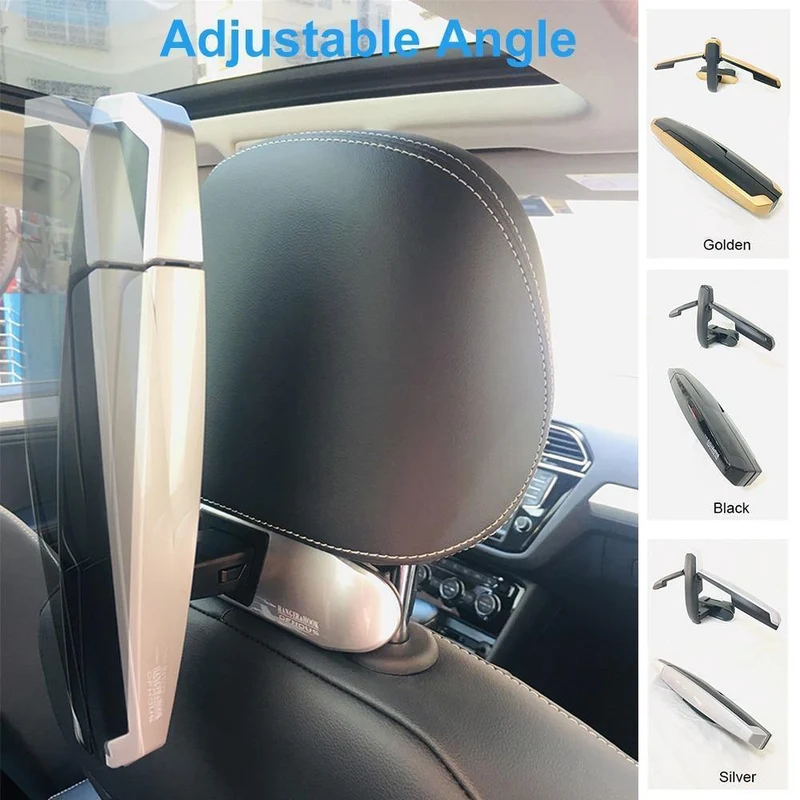 Auto Kleiderbügel Mutifunction Autositz Zurück Clip Kleidung Anzug Jacke Slip Hanger Folding Fahrzeug Verschluss Rücksitz Kleiderbügel