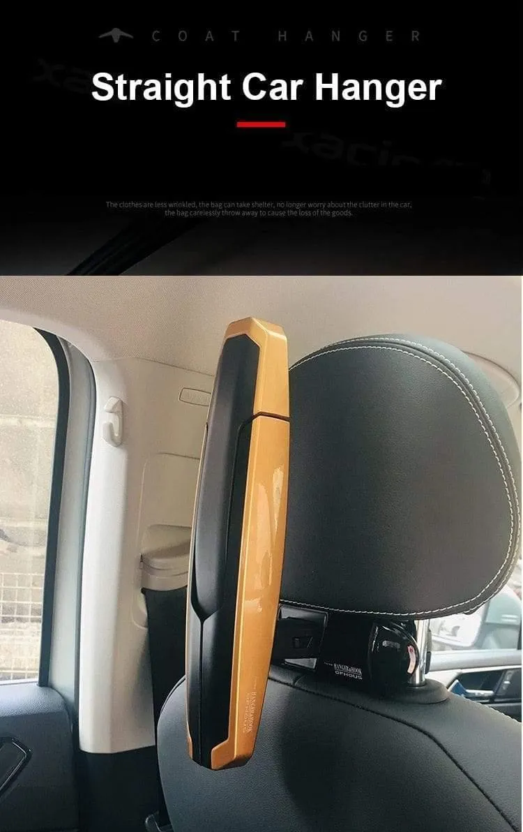 Auto Kleiderbügel Mutifunction Autositz Zurück Clip Kleidung Anzug Jacke Slip Hanger Folding Fahrzeug Verschluss Rücksitz Kleiderbügel