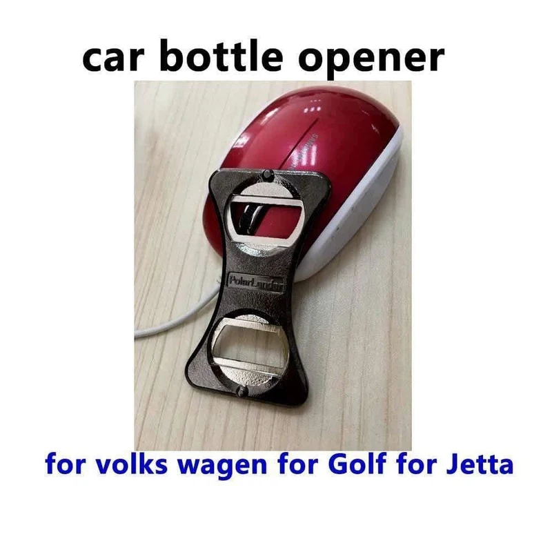 Einzigartige kreative Edelstahl Bier Flaschenöffner Bar Tool Auto tragbar für Volkswagen für Golf 5 6 für Jetta