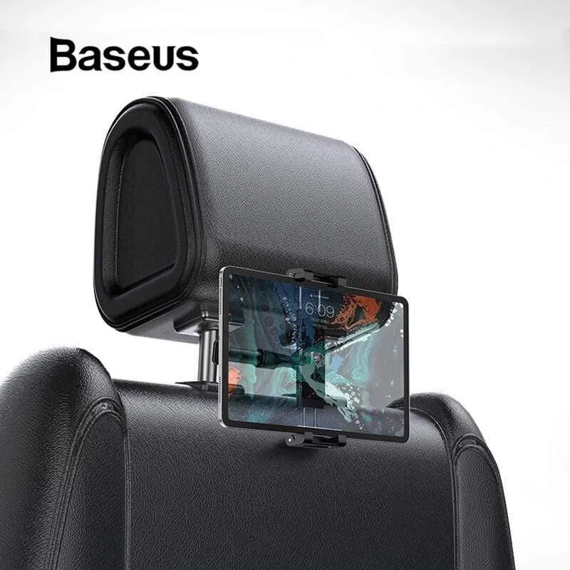 Baseus Auto-Rücksitz-Kopfstützenhalterung für iPad 4.7-12.9 Zoll 360-Grad-Drehung Universal-Tablet-PC Auto-Autotelefonhalterständer