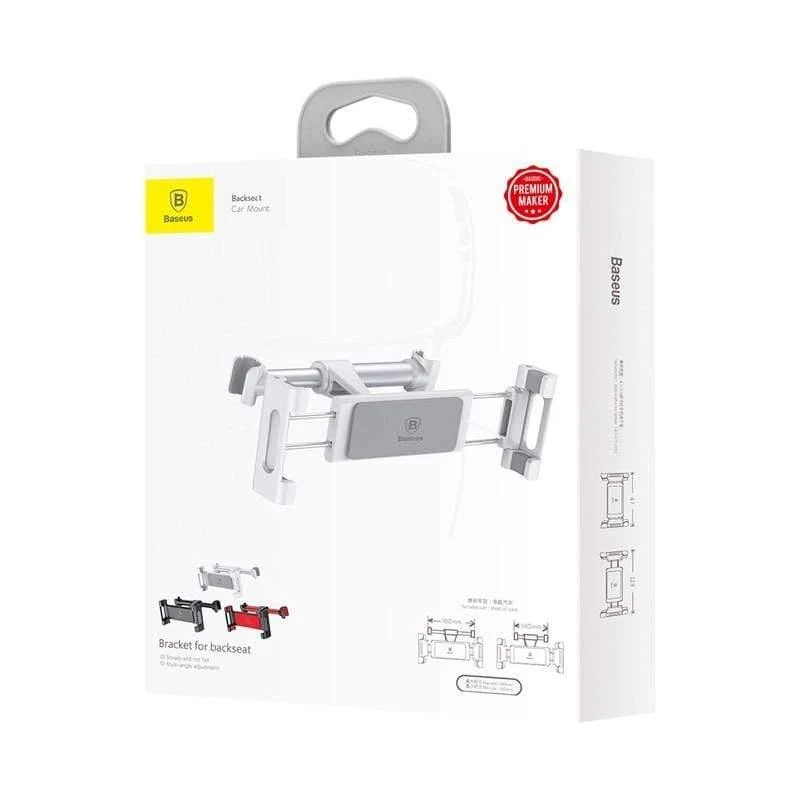 Baseus Auto-Rücksitz-Kopfstützenhalterung für iPad 4.7-12.9 Zoll 360-Grad-Drehung Universal-Tablet-PC Auto-Autotelefonhalterständer