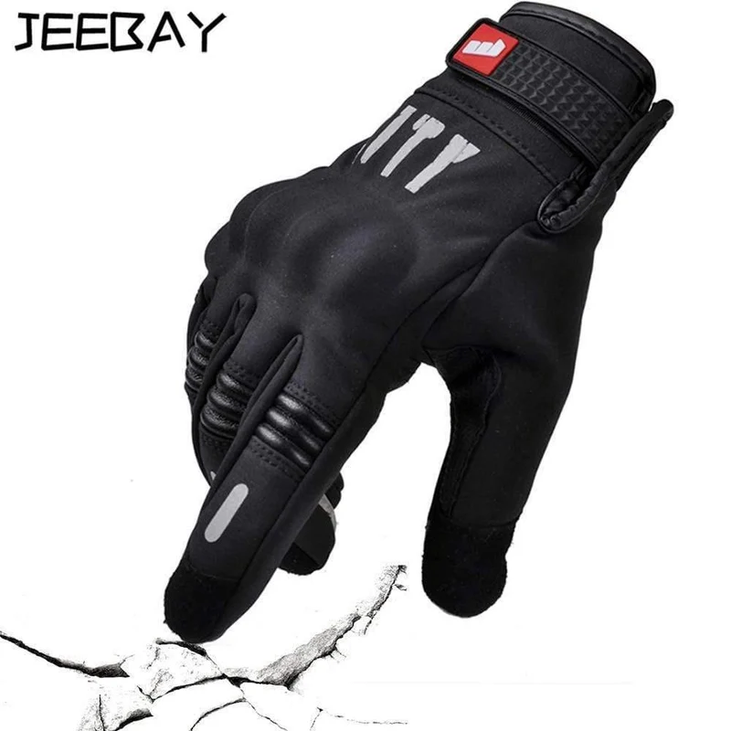 Winter wind und kälte touchscreen moto rcycle handschuhe outdoor moto moto kreuz volle finger handschuh fahrrad Schutz ausrüstung