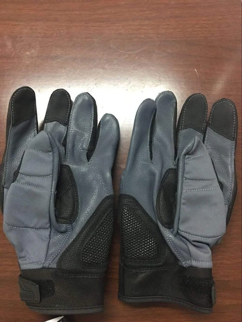 Motorrad Rally GS Handschuhe FÜR BMW GS1200 GS Radfahren Orange Blau Lederhandschuhe
