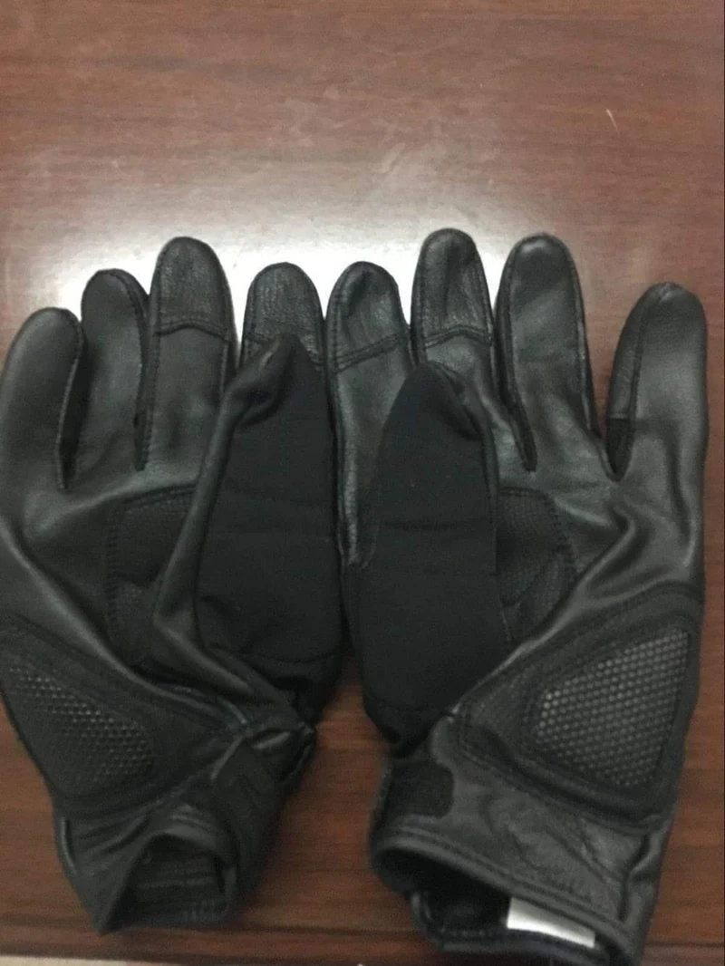 Motorrad Rally GS Handschuhe FÜR BMW GS1200 GS Radfahren Orange Blau Lederhandschuhe