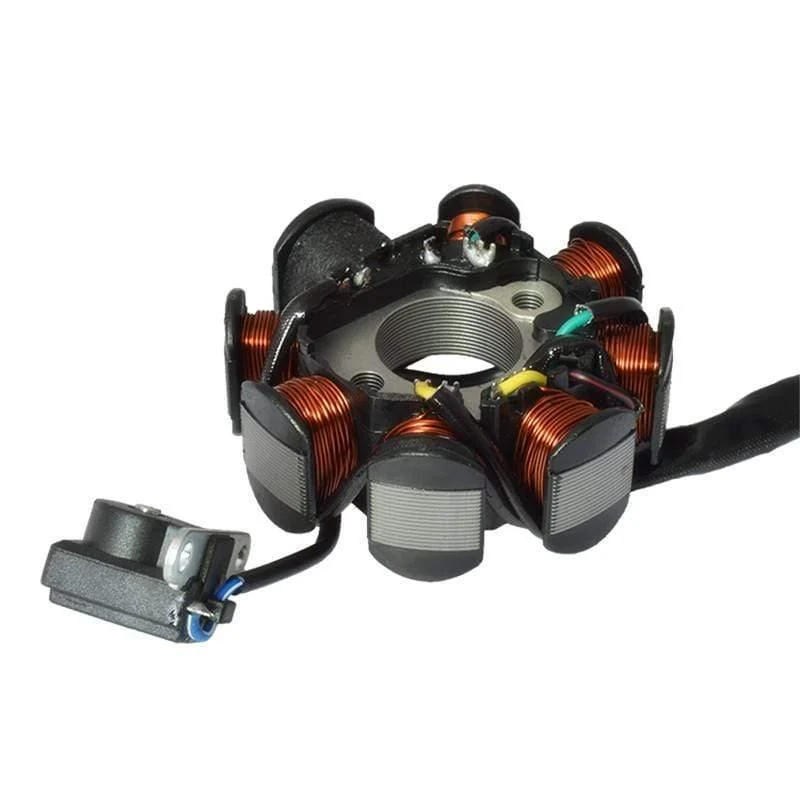Motorrad 5 Draht 8 Pole Volle Welle Für GY6-125 152QMI 157QMJ Magneto Stator Spule Generator Roller Moped ATV Dirt Bike Taotao
