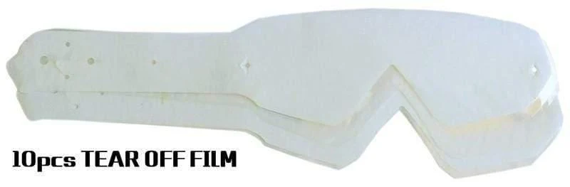 (10pcs / lot) Professionelle Motorradbrille Abreißen Filme Für Motocross Racing Brille