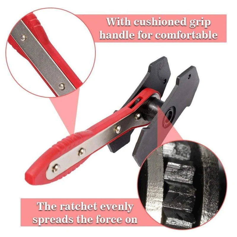 Ratsche Bremssattel Kolben Spreizer Presswerkzeug Auto Reparatur Werkzeug Zubehör Twin Quad Separator Pad Installieren Multi-tool kit
