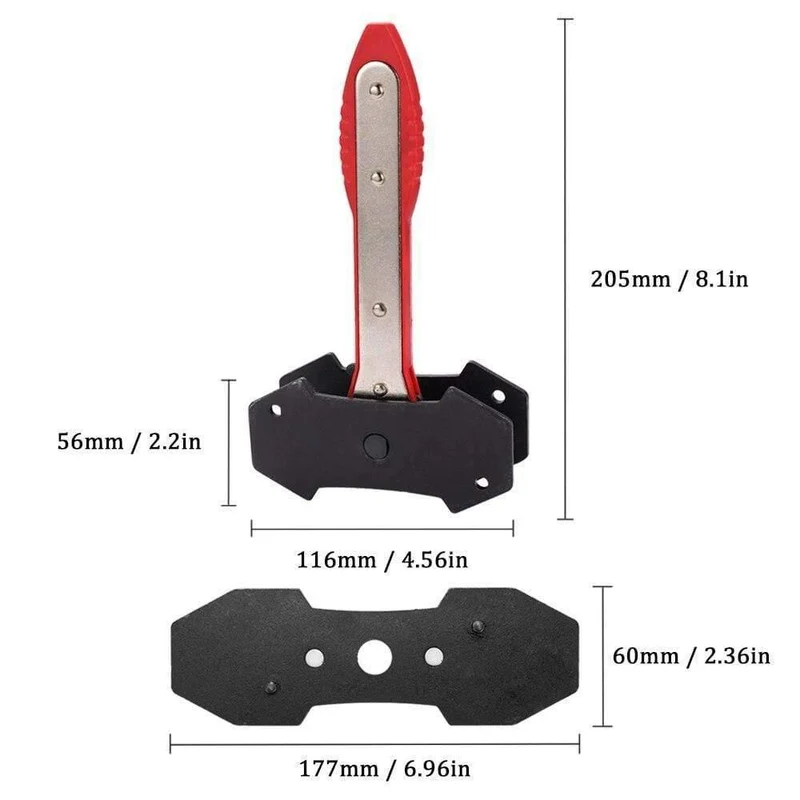 Ratsche Bremssattel Kolben Spreizer Presswerkzeug Auto Reparatur Werkzeug Zubehör Twin Quad Separator Pad Installieren Multi-tool kit