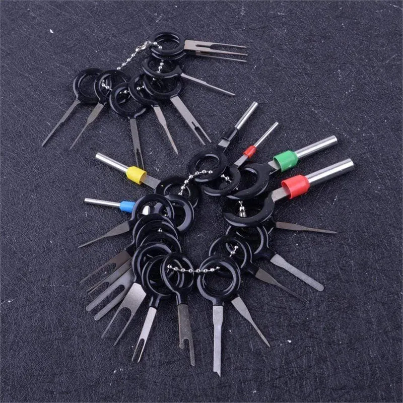 26pcs / kit ATV Motorrad Auto Draht Terminal Removal Tool Kabel Verdrahtung Stecker Pin Extractor Puller Für Zerlegen Automotive