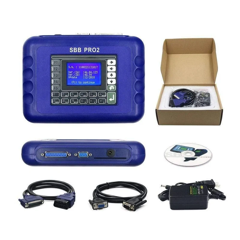 SBB Pro2 V48.88 V48.99 V46.02 + Mini Zedbull Autoschlüsselprogrammierer SBB Pro 2 48.88 48.99 Version Zed Bull OBD2 Schlüsselhersteller