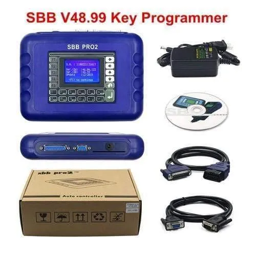 SBB Pro2 V48.88 V48.99 V46.02 + Mini Zedbull Autoschlüsselprogrammierer SBB Pro 2 48.88 48.99 Version Zed Bull OBD2 Schlüsselhersteller
