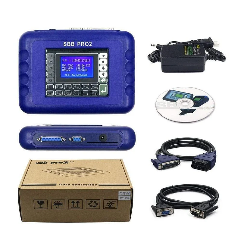 SBB Pro2 V48.88 V48.99 V46.02 + Mini Zedbull Autoschlüsselprogrammierer SBB Pro 2 48.88 48.99 Version Zed Bull OBD2 Schlüsselhersteller