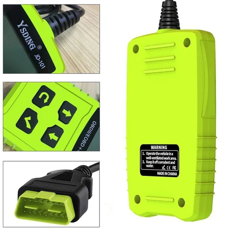 101 OBD2 Kfz-Scanner OBD-Autodiagnosewerkzeug im russischen Codeleser Universal-OBD2-Scanner Besser als ELM327