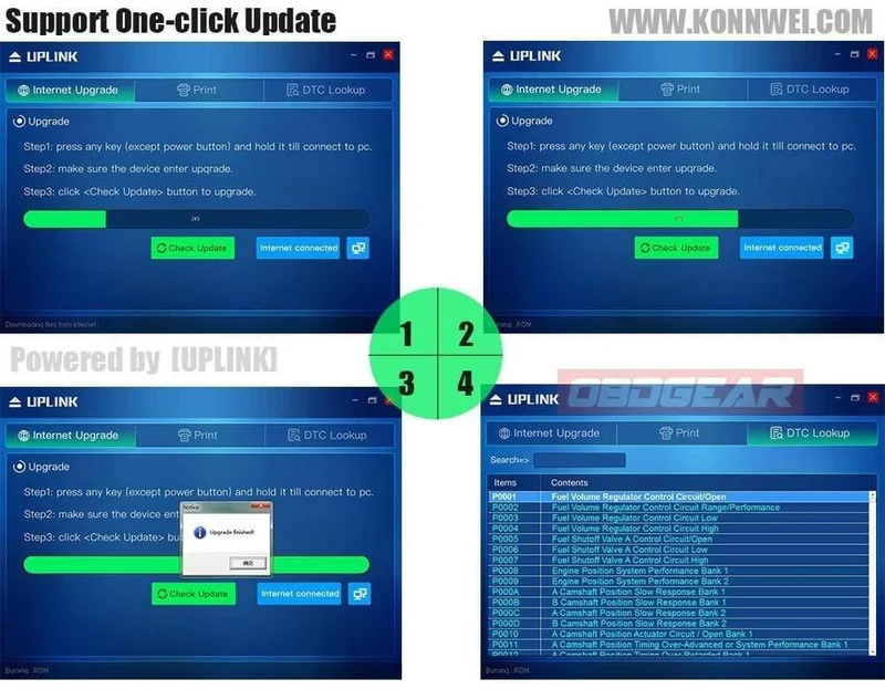 OBD 2-Auto-Scanner, OBD2-Scanner, KONNWEI KW850, vollständiger ODB2-Scanner, unterstützt mehrsprachige ODB 2-Autodiagnosescanner