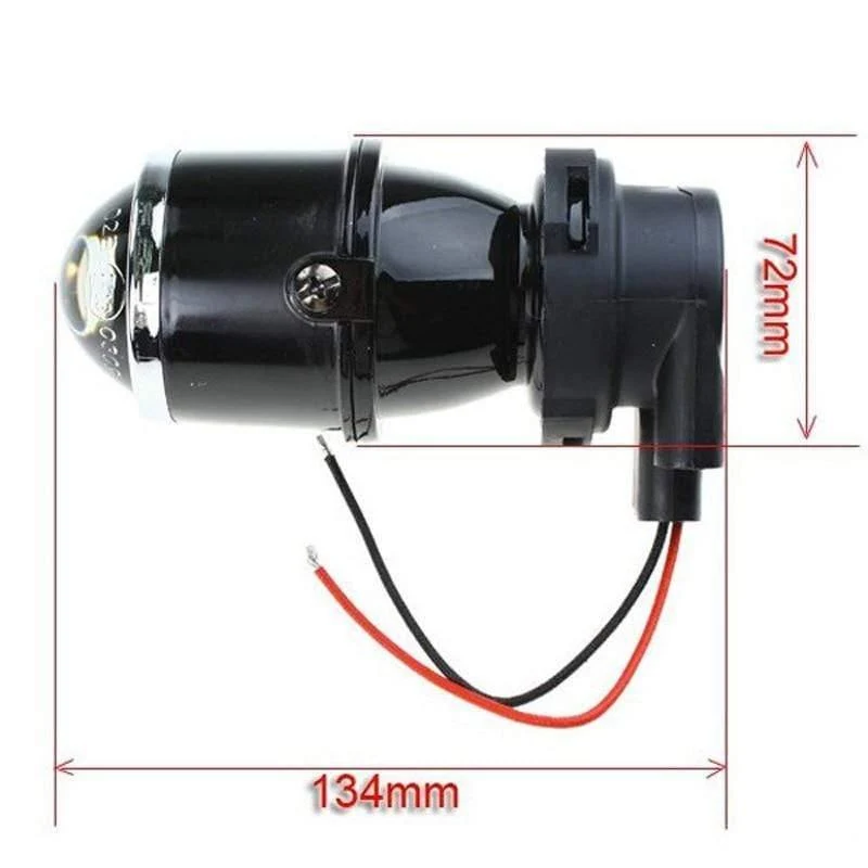 2x12V 55W Universal H3 Retrofit Projektor Glas Objektiv Fahren Nebel Lampe Licht Halogen Birne Halterung Kit