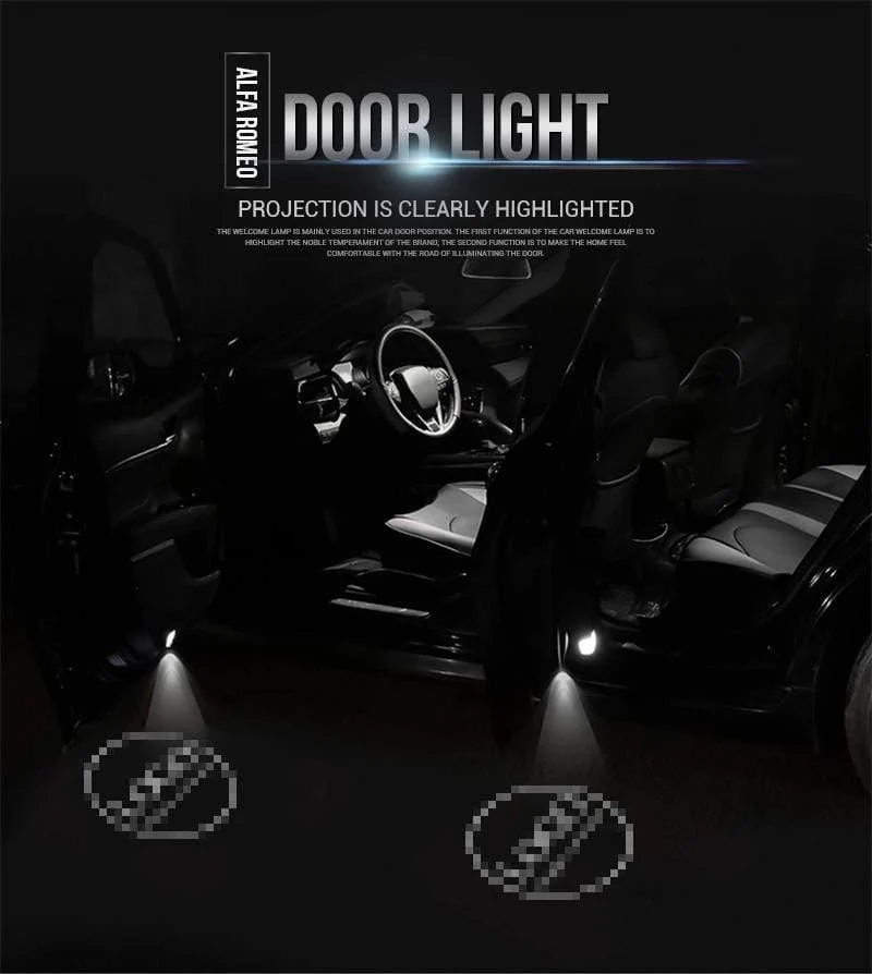 KIA Auto LED Tür Willkommen Logo Licht Laser Schatten Projektor Licht für KIA OPTIMA K5 CERATO Sorento Schnelle Installation