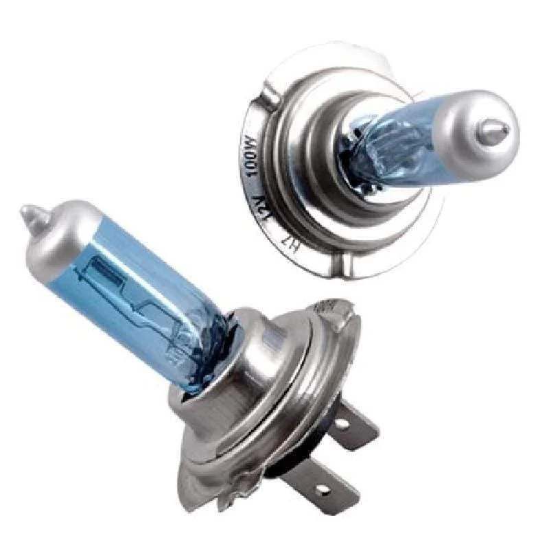 10PCS 12V 100W Weiß 6500k Blau Autoscheinwerfer Lampen Schwamm H7 Autoscheinwerfer 12V Universal Autoscheinwerfer