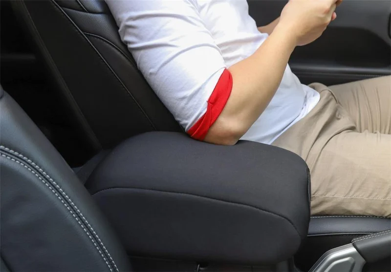 Innenleisten für 2018 Jeep Wrangler JL Center Console Armlehne Kissenbezug Pad Schutz für Jeep JL 2019 Zubehör