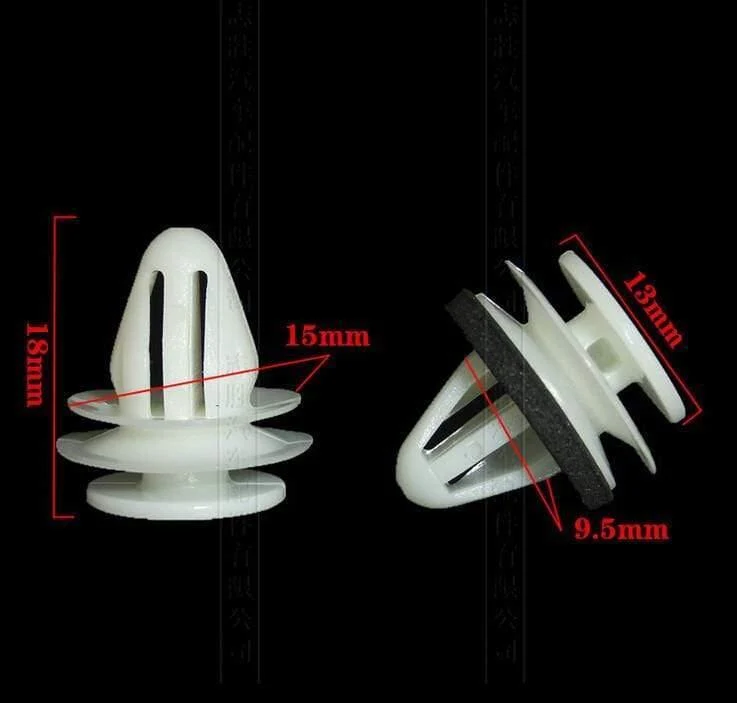 10x für Honda Accord Civic CR-V Prelude Innentür-Kartenverkleidungs-Clips