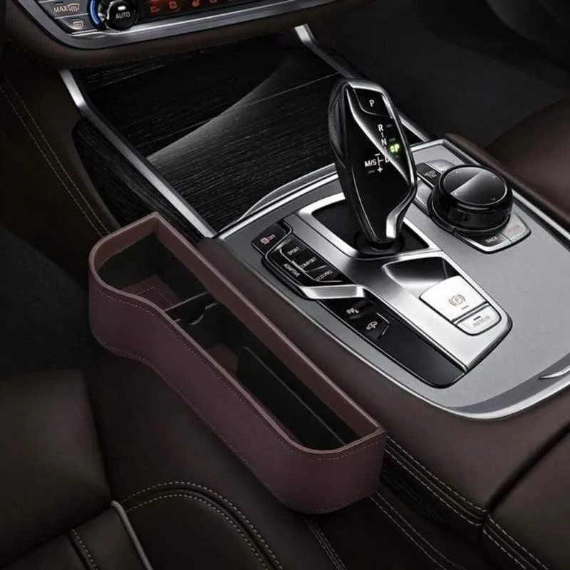Universal-Getränkehalter, Sitzspalt-Getränkeaufbewahrungsregal, Auto-Getränkehalter, Sitzlücken-Organizer, Taschenaufbewahrung, multifunktionale Schlitzbox