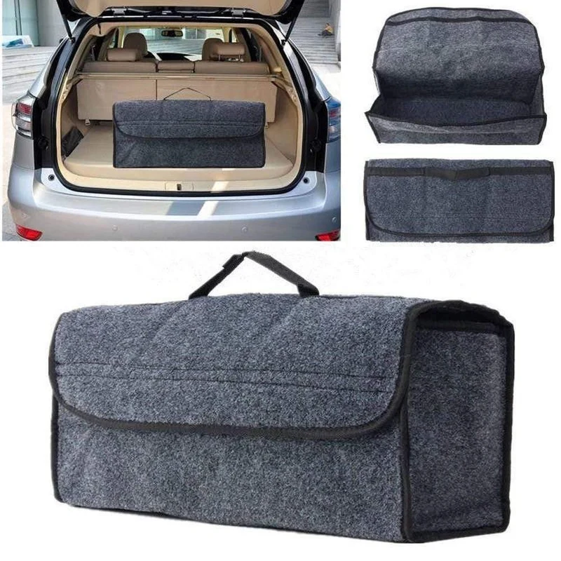 Auto Stamm Box Lagerung Tasche Tragbare Auto Sitz Zurück Hinten Reise Organiz Lagerung Faltbare Werkzeug Tasche Halter Hinten Zubehör