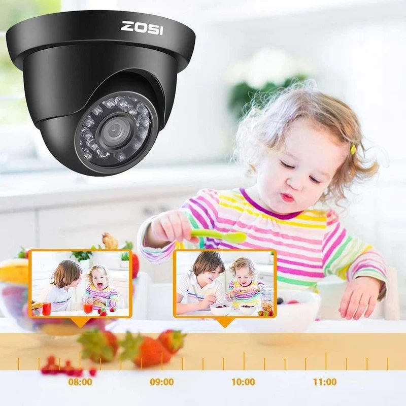 HD 1080P 16 CH CCTV-Kamera-Sicherheitssystem im Außen-/Innenbereich mit 16-teiligem Kamera-Videoüberwachungs-DVR-Kit