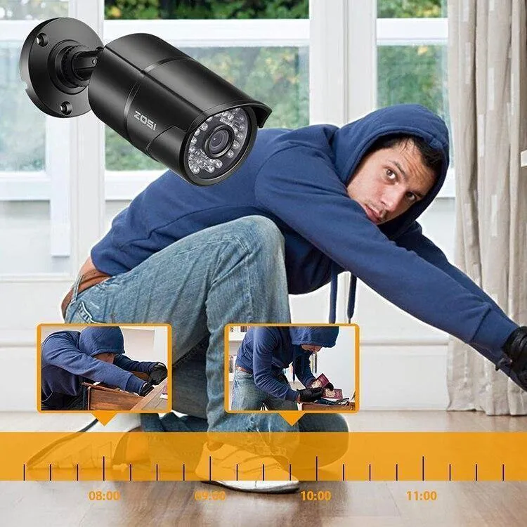 HD 1080P 16 CH CCTV-Kamera-Sicherheitssystem im Außen-/Innenbereich mit 16-teiligem Kamera-Videoüberwachungs-DVR-Kit