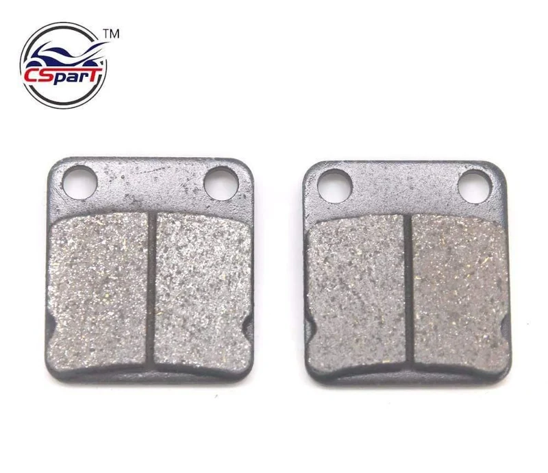 2 Paar Bremsbeläge 41 mm x 45 mm für 50 cc, 70 cc, 90 cc, 110 cc, 125 cc, 140 cc, 150 cc, 160 cc, Pit Dirt Bike, ATV, Quad, Motorrad, Roller
