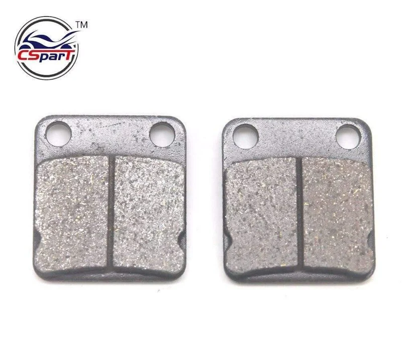 2 Paar Bremsbeläge 41 mm x 45 mm für 50 cc, 70 cc, 90 cc, 110 cc, 125 cc, 140 cc, 150 cc, 160 cc, Pit Dirt Bike, ATV, Quad, Motorrad, Roller