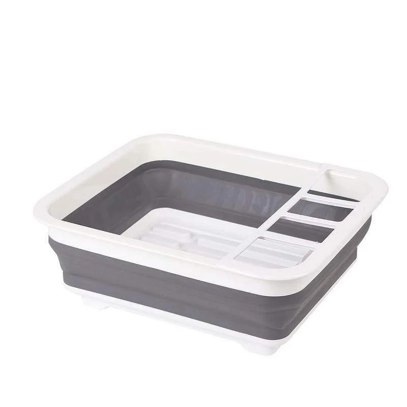 Camper Car Faltbare Dish Rack Geschirr Rack Tragbare Schüssel Rack TPR Waschbecken Design Für Wohnmobil Caravan Boote