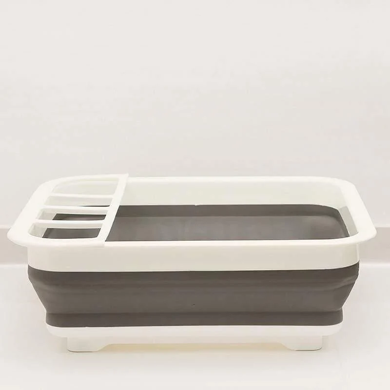 Camper Car Faltbare Dish Rack Geschirr Rack Tragbare Schüssel Rack TPR Waschbecken Design Für Wohnmobil Caravan Boote