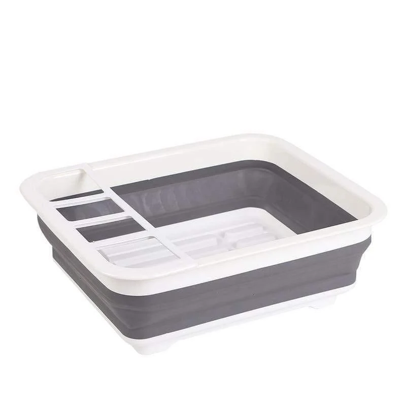 Camper Car Faltbare Dish Rack Geschirr Rack Tragbare Schüssel Rack TPR Waschbecken Design Für Wohnmobil Caravan Boote