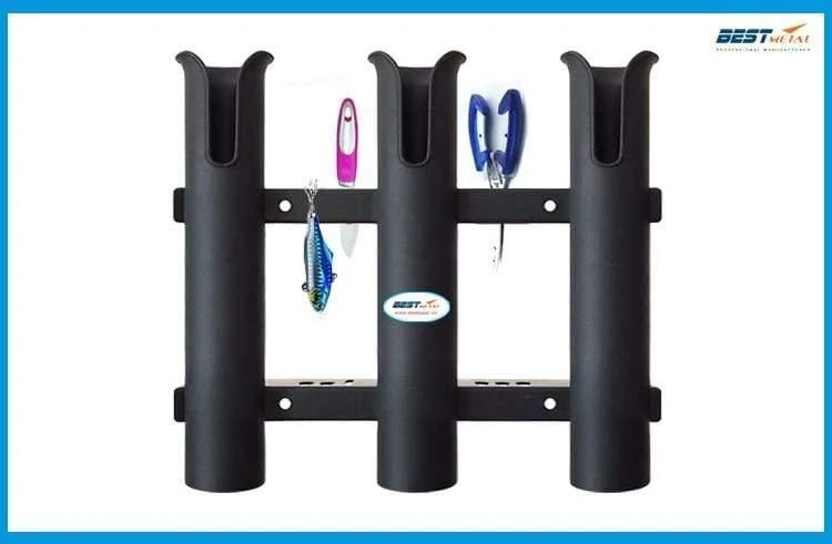Marine Boot Yacht Kajak Fischen Vertikale 3 Link Rutenhalter Organizer Polrohr Halterung Sockel Rack Köder Zangen Lagerung