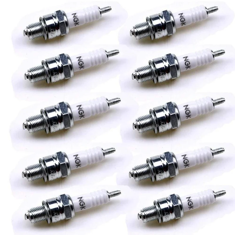 5 / 10Pcs Motorrad Racing Zündkerze NGK Zündkerzen Für Roller Mäher Trail Quad Dune ATV GO Kart 50cc-150cc Dirt Bike