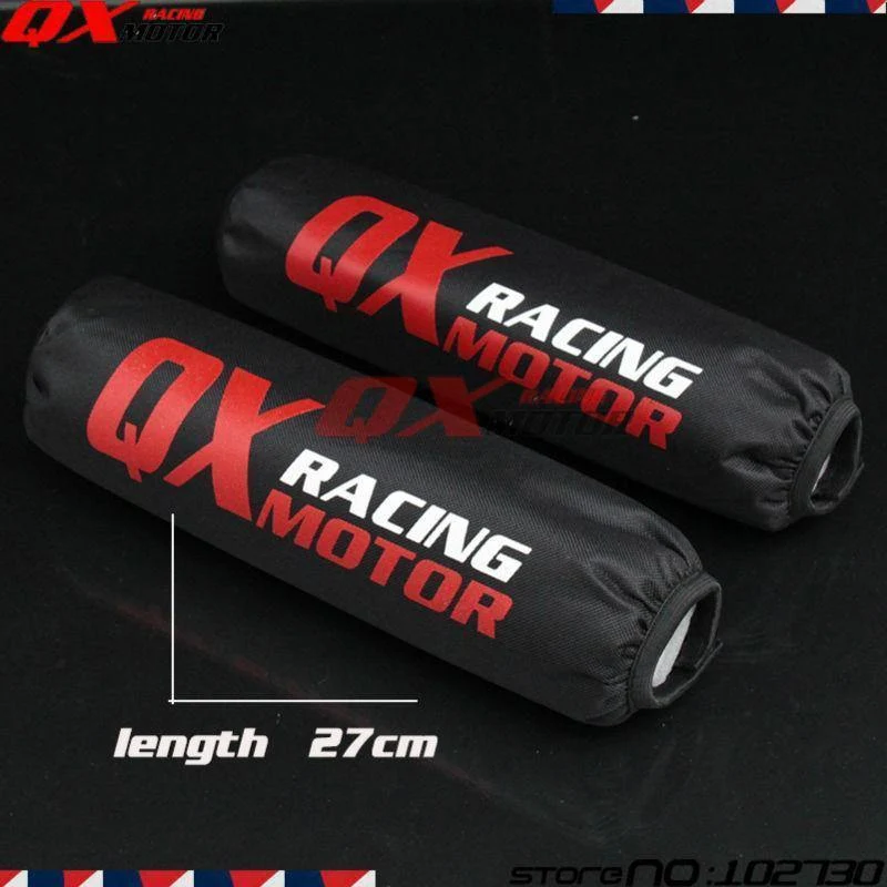 270mm Hinten Stoßdämpfer Suspension Schutz Schutz Abdeckung Für Dirt Pit Bike Motorrad ATV Quad scooter