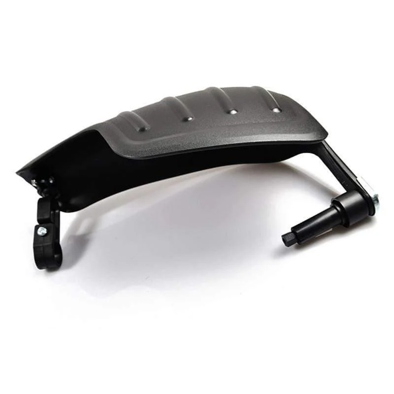 1 Pair PP Motorrad Windabweiser Handschutz Handschutzschild Schwarz