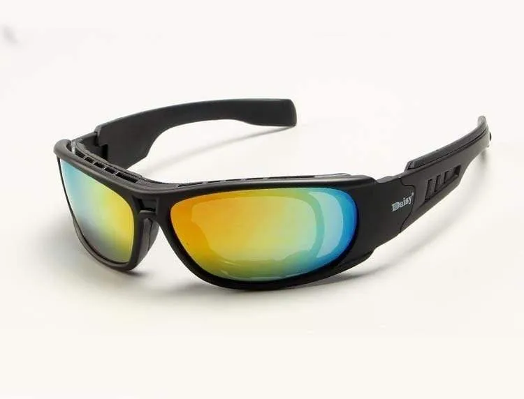 Taktische C6 Gläser Militärbrille Kugelsichere Armee Sonnenbrille Mit 4 Objektiv Männer Schießen Brillen Motorrad Gafas