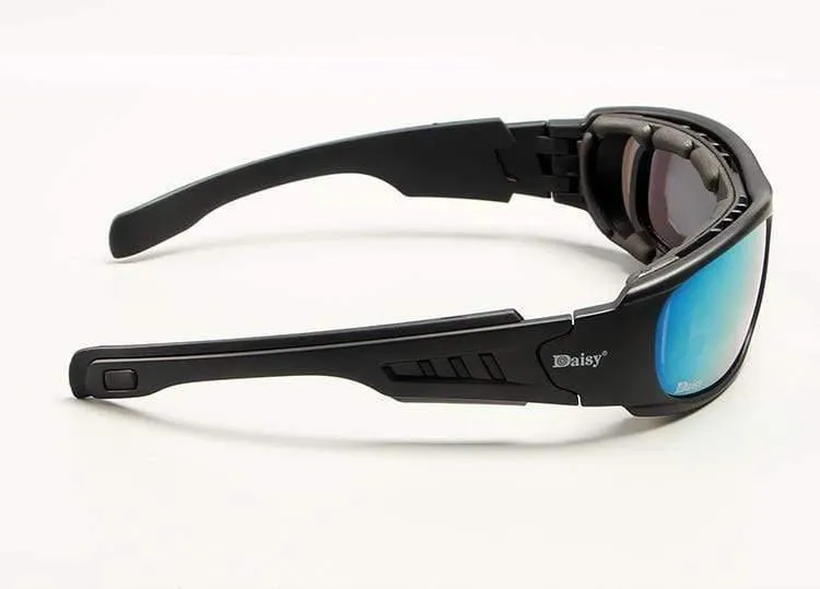 Taktische C6 Gläser Militärbrille Kugelsichere Armee Sonnenbrille Mit 4 Objektiv Männer Schießen Brillen Motorrad Gafas