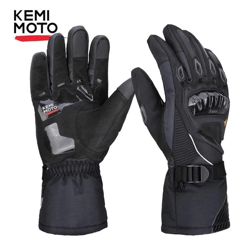 Winter Warme Motorrad Handschuhe Touchscreen Wasserdicht Winddicht Schutz Winter Handschuhe Männer Guantes Moto Luvas
